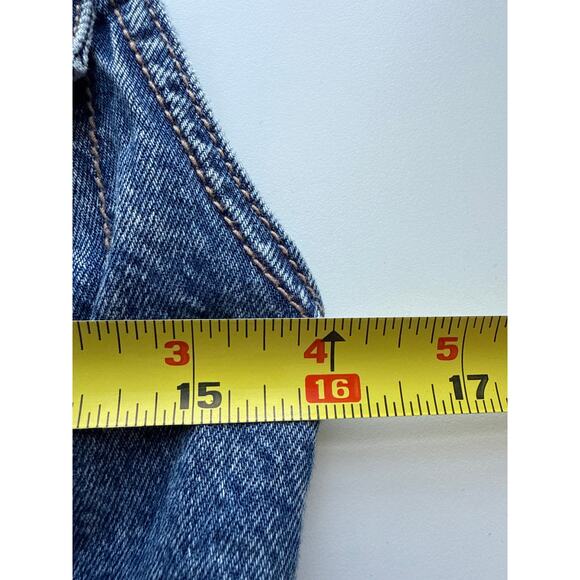 NWT American Eagle Blue Denim Vest Size Small - Picture 6 of 10